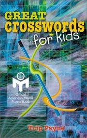 Cover of: Great Crosswords for Kids: An Official American Mensa Puzzle Book