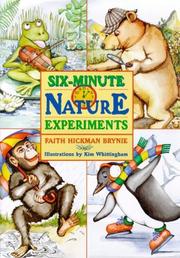 Cover of: Six-Minute Nature Experiments