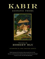 Cover of: Kabir by Robert Bly