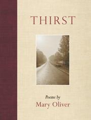 Cover of: Thirst: Poems
