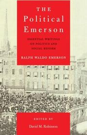 The political Emerson by Ralph Waldo Emerson