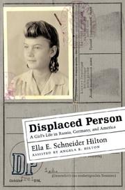 Cover of: Displaced person: a girl's life in Russia, Germany, and America