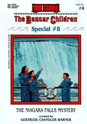 The Niagara Falls Mystery by Gertrude Chandler Warner, Charles Tang
