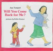 Cover of: Will you come back for me?
