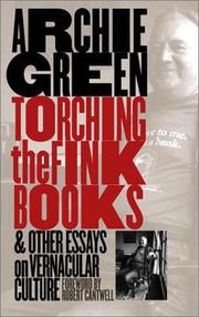 Cover of: Torching the fink books and other essays on vernacular culture