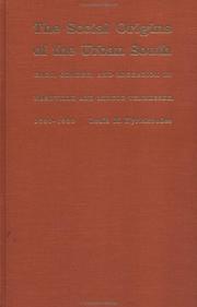 The social origins of the urban South : race, gender, and migration in Nashville and middle Tennessee, 1890-1930