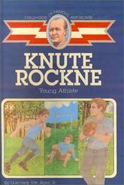 Cover of: Knute Rockne: Young Athlete (Childhood of Famous Americans)