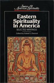Cover of: Eastern Spirituality in America: Selected Writings (Sources of American Spirituality)