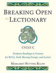 Breaking open the lectionary by Margaret Nutting Ralph