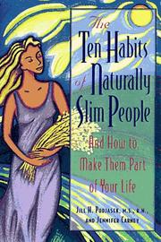 Cover of: The ten habits of naturally slim people: and how to make them part of your life