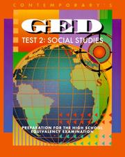 Cover of: Contemporary's Ged Test 2: Social Studies (Contemporary's Ged Satellite)