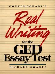 Cover of: Real writing for the GED essay test