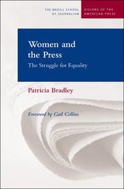 Cover of: Women and the press: the struggle for equality