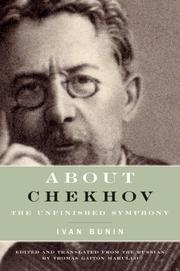 Cover of: About Chekhov: The Unfinished Symphony (SRLT)