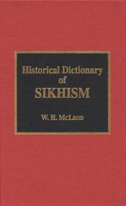 Cover of: Historical dictionary of Sikhism