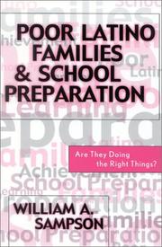 Cover of: Poor Latino Families and School Preparation: Are They Doing the Right Things?