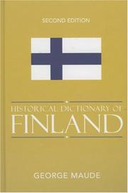 Historical dictionary of Finland