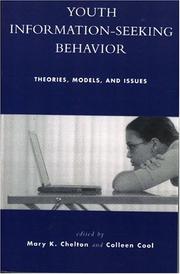 Cover of: Youth information-seeking behavior: theories, models, and issues