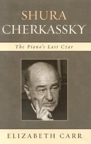Cover of: Shura Cherkassky: the piano's last czar