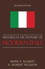 Historical dictionary of modern Italy