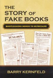 Cover of: The Story of Fake Books: Bootlegging Songs to Musicians (Studies in Jazz Series)