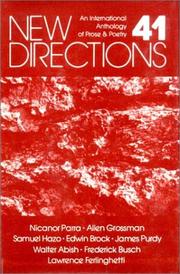 Cover of: New Directions 41 (New Directions in Prose and Poetry)