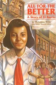 Cover of: All for the better: a story of El Barrio