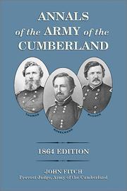 Cover of: Annals of the Army of the Cumberland