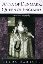 Anna of Denmark, Queen of England by J. Leeds Barroll