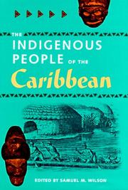 Cover of: The indigenous people of the Caribbean