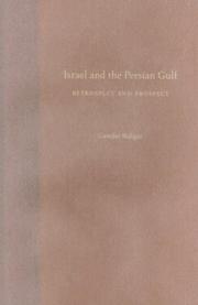 Cover of: Israel and the Persian Gulf: retrospect and prospect