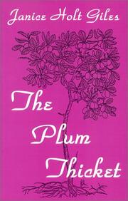 Cover of: The plum thicket