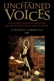 Cover of: Unchained Voices by Vincent Carretta