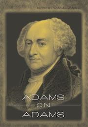 Cover of: Adams on Adams