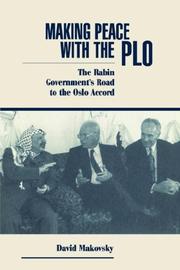 Making Peace with the PLO by David Makovsky