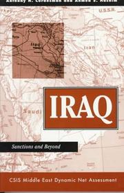 Cover of: Iraq: Sanctions and Beyond (Csis Middle East Dynamic Net Assessment)
