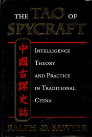 The Tao of spycraft by Ralph D. Sawyer