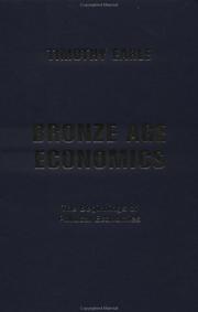 Bronze Age economics : the beginnings of political economies