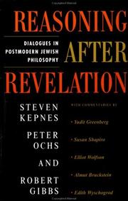 Cover of: Reasoning After Revelation: Dialogues in Postmodern Jewish Philosophy (Radical Traditions)