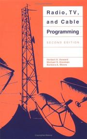 Cover of: Radio, TV, and cable programming