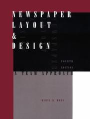 Cover of: Newspaper layout & design by Daryl R. Moen