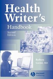 Health writer's handbook