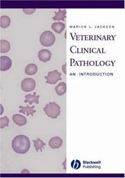 Veterinary Clinical Pathology by Marion L. Jackson