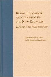 Cover of: Rural education and training in the new economy: the myth of rural skills gap