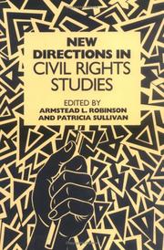 Cover of: New directions in civil rights studies