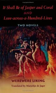 Cover of: It shall be of jasper and coral: and, Love-across-a-hundred-lives : two novels