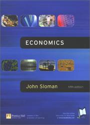 Cover of: Economics by John Sloman