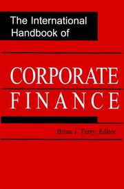 The international handbook of corporate finance