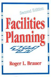 Cover of: Facilities planning: the user requirements method
