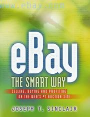 eBay the Smart Way by Joseph T. Sinclair